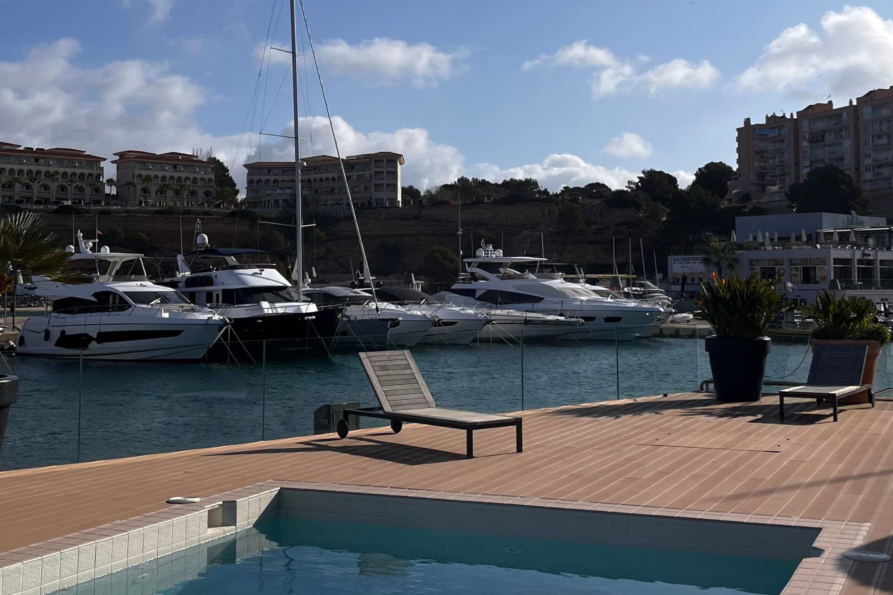 Port Adriano marina in Mallorca